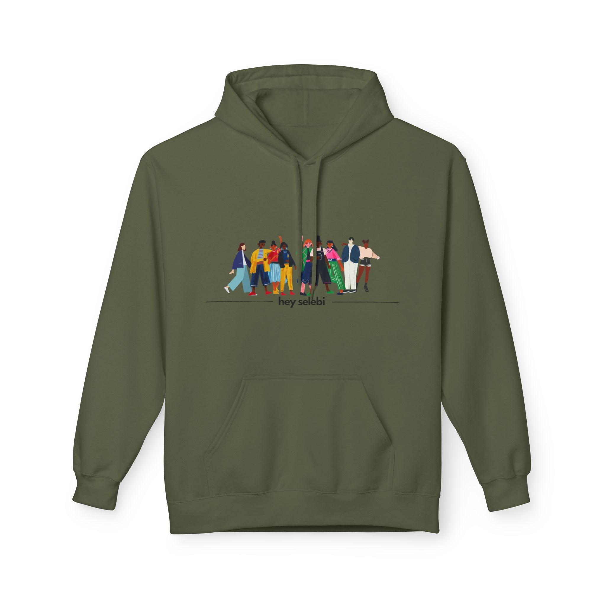 Diverse People Graphic Hoodie — Hey Selebi