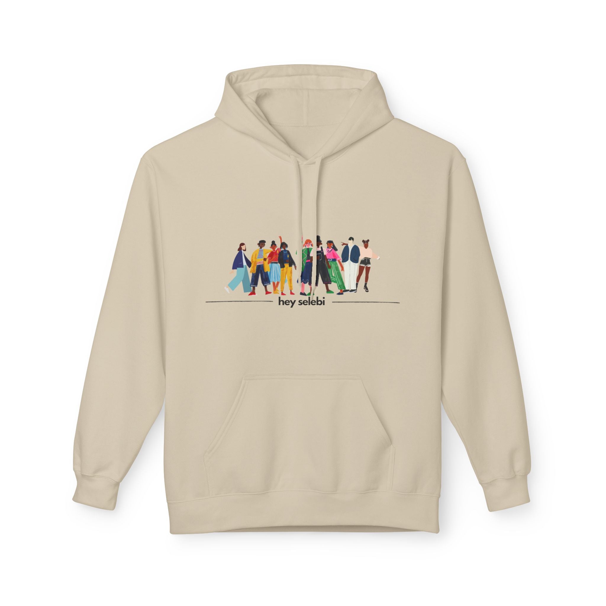 Diverse People Graphic Hoodie — Hey Selebi