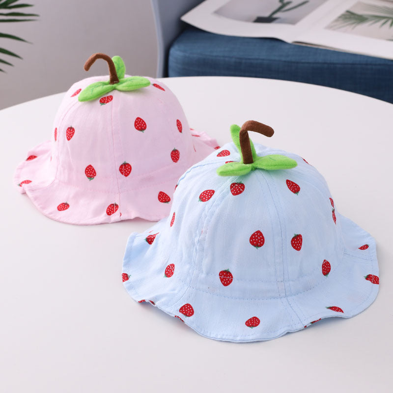Strawberry Baby Bucket Hat