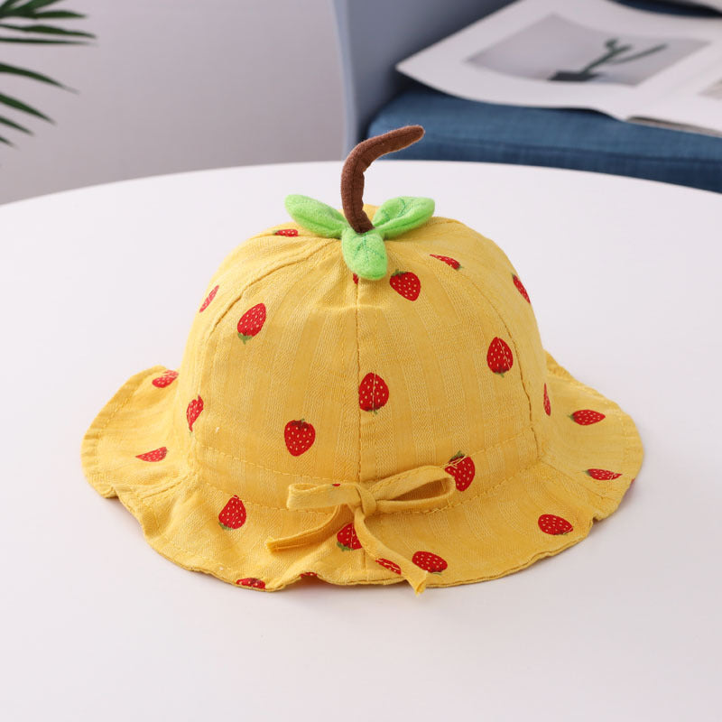 Strawberry Baby Bucket Hat