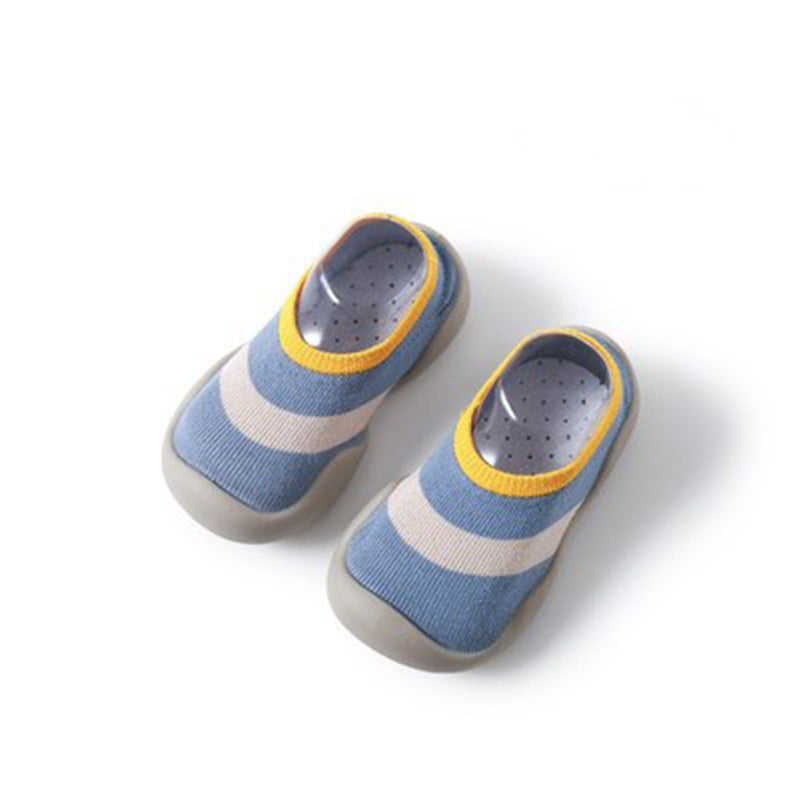 Non-Slip Baby Sock Shoes - Breathable Silicone Sole First Walkers for Infants and Toddlers