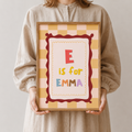 Custom Baby Name Poster