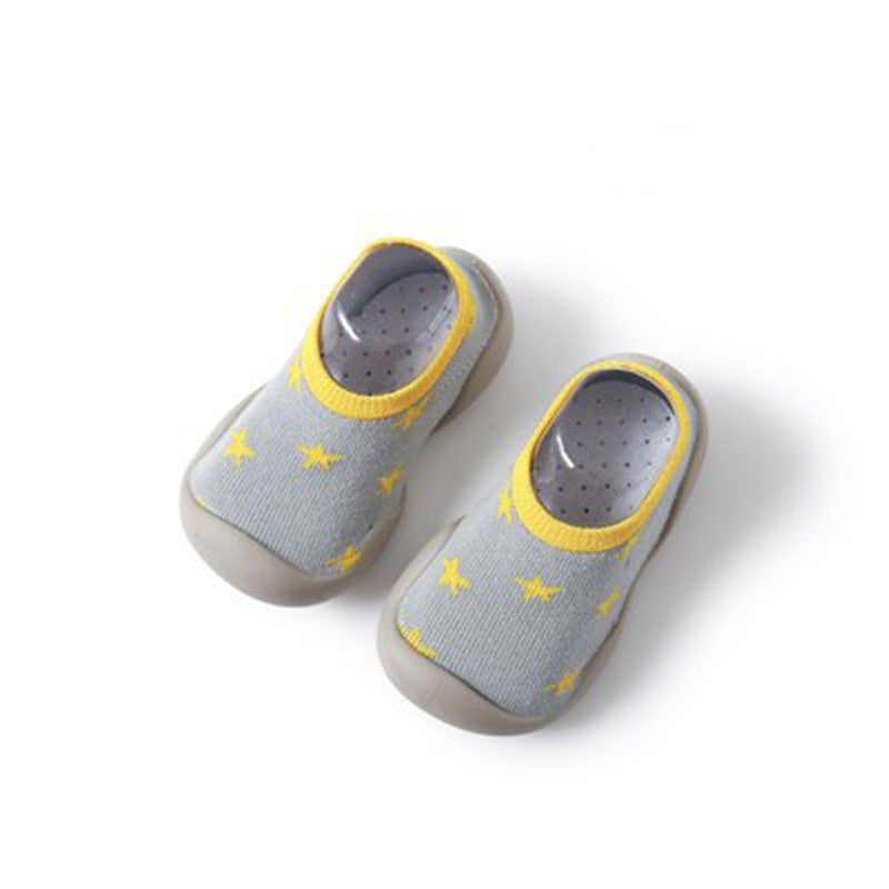 Non-Slip Baby Sock Shoes - Breathable Silicone Sole First Walkers for Infants and Toddlers